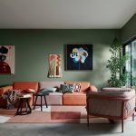 couleurs à l'intérieur vert