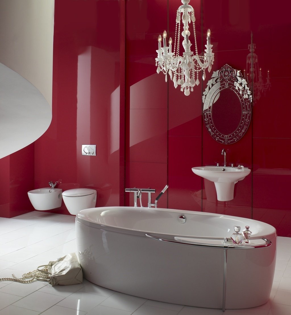 schéma de couleurs de la salle de bain