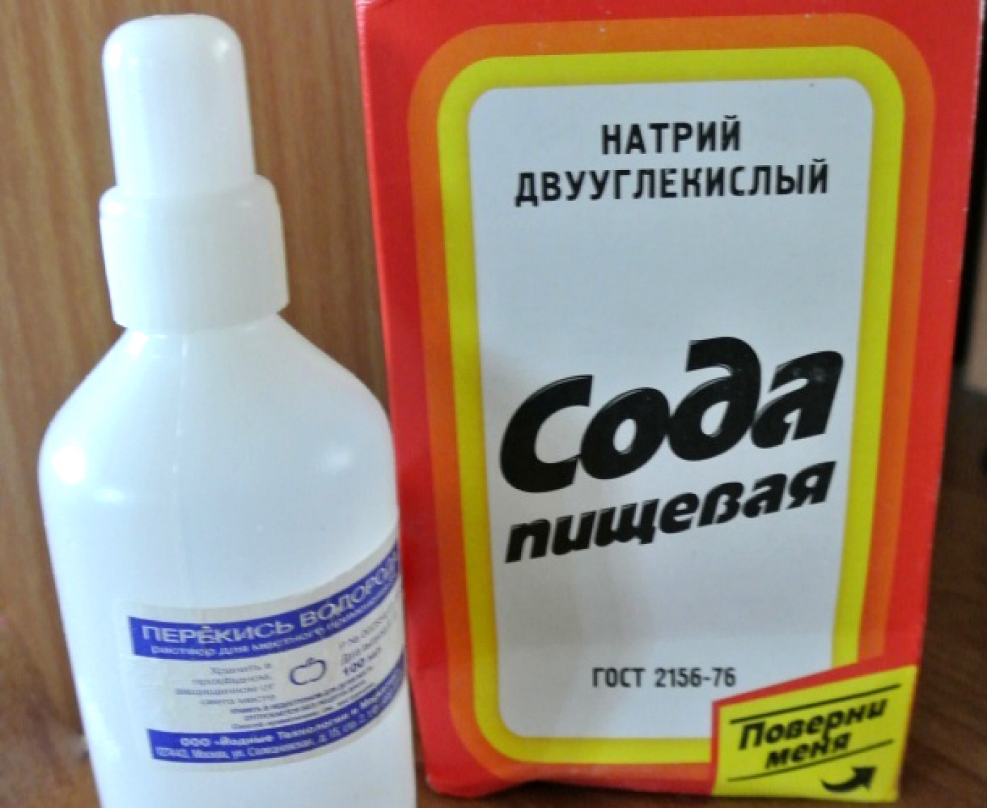 soda dan hidrogen peroksida