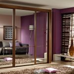 moderne Schiebegarderobe Dekoration
