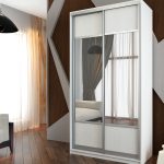 moderner Kleiderschrank
