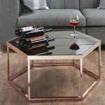 table en verre décorer