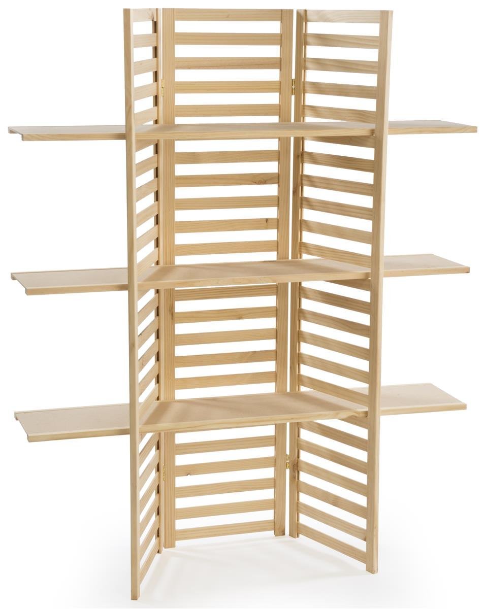 supports en lattes de bois