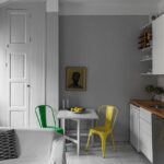 mesa e cadeiras para pequenas ideias de design de cozinha