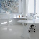 window sill-table white