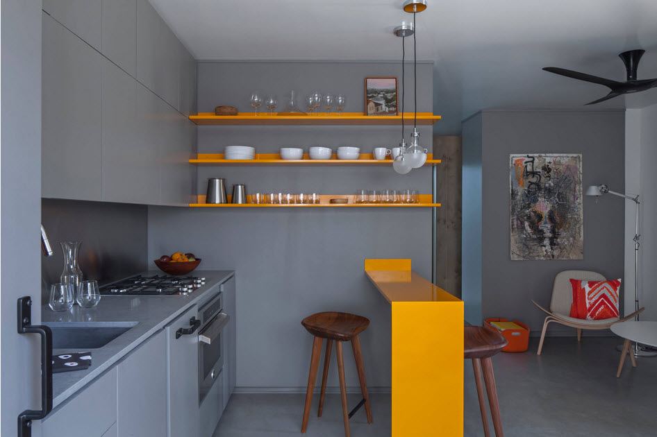 tables et chaises pour une petite photo de décoration de cuisine