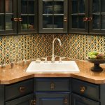 meuble lavabo noir