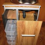 armoire sous l'évier pour la photo déco de cuisine