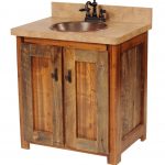 meuble lavabo rond