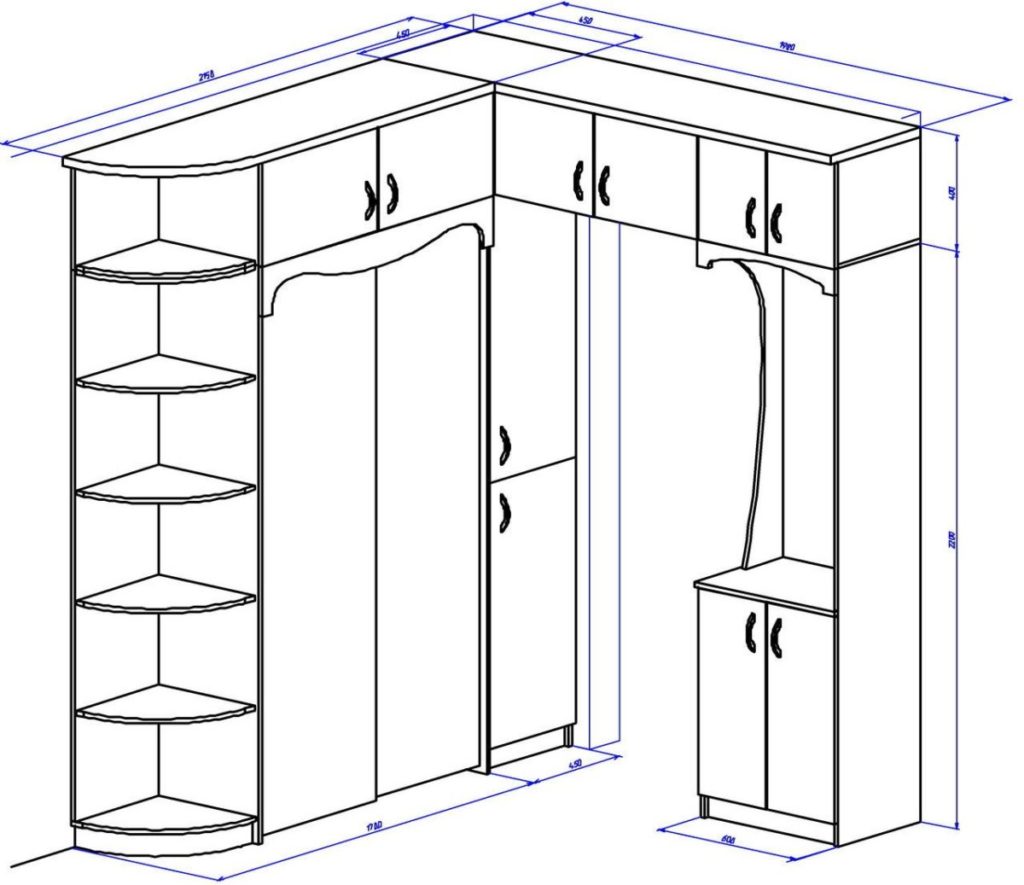 Dessin d'armoire