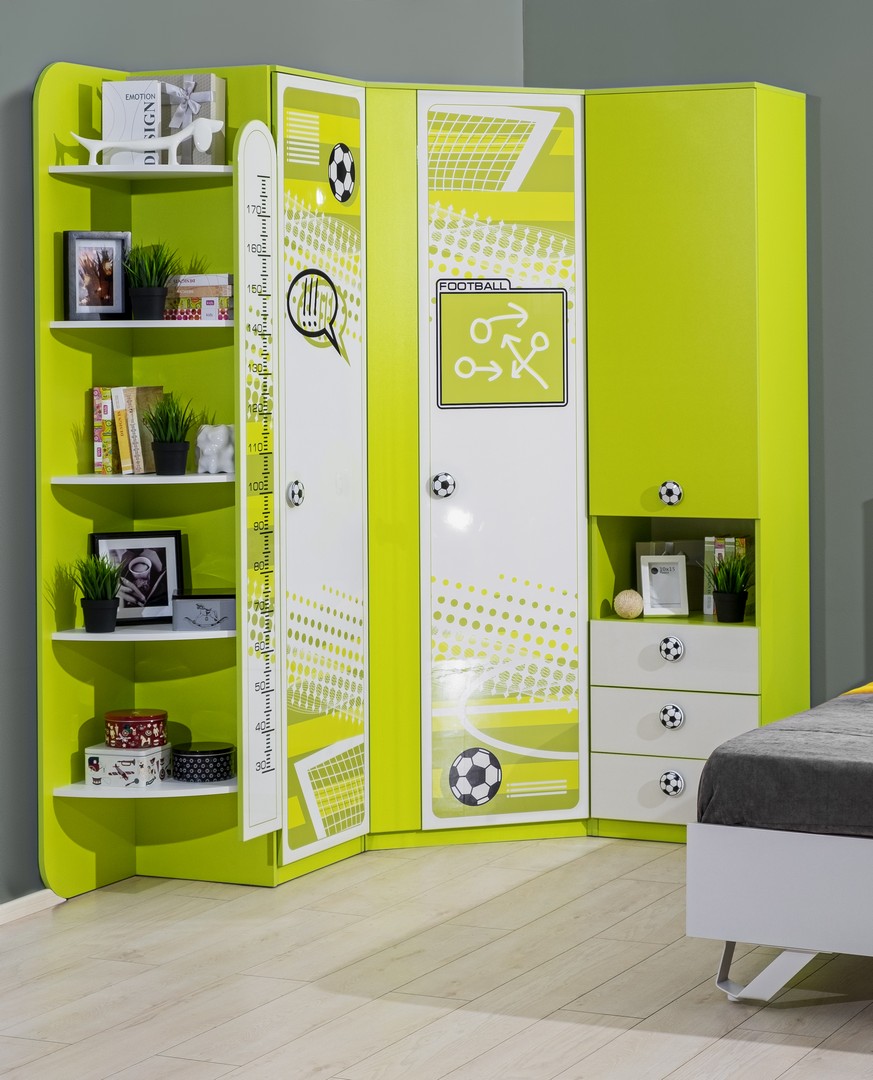armoire d'angle pour enfants