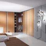 grande armoire d'angle en bois