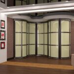 armoire d'angle beige