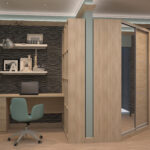 grande armoire d'angle