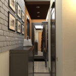 lorong sempit di Khrushchev, hiasan foto
