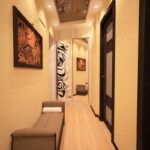lorong sempit di Khrushchev jenis hiasan