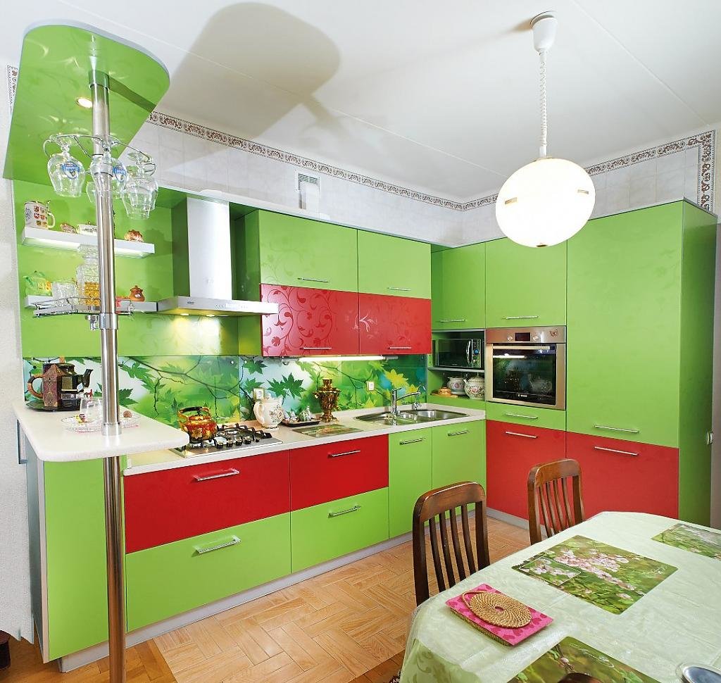 green set with burgundy