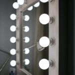 idées de photo miroir rétro-éclairé