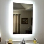 options de miroir éclairé