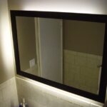 vues miroir rétroéclairées