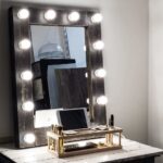 vues de photo miroir rétro-éclairé