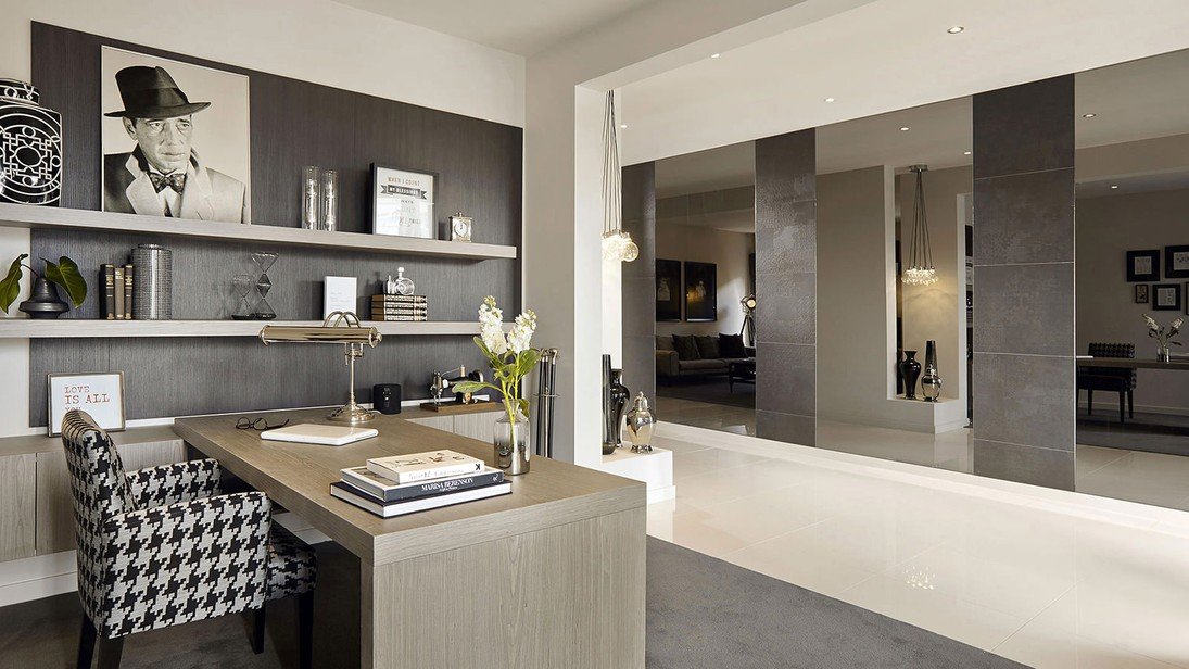 miroir au bureau