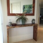 miroir dans le cadre dans le couloir