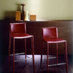 tabouret de bar bordeaux