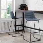 tabouret de bar gris