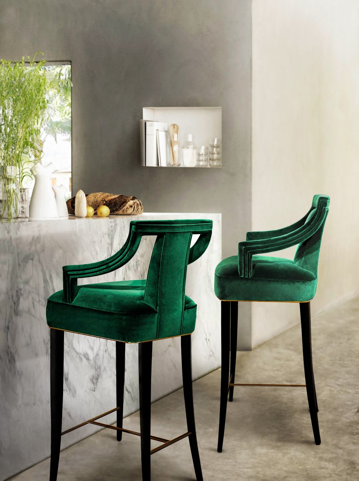 tabouret de bar doux