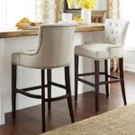 tabouret de bar semi-circulaire
