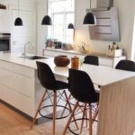 tabouret de bar fauteuil noir
