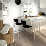 tabouret de bar noir simple