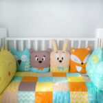 parachoques para la cama con animales