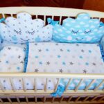 los parachoques de la cama las nubes están durmiendo