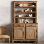 credenza in legno da cucina stretta