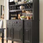 credenza da cucina nera
