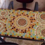 mosaïque d'arrière-plans de découpage