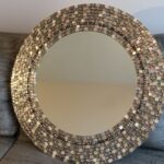 DIY διακόσμηση καθρέφτη