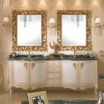Επισκόπηση ιδέας διακόσμησης καθρέφτη DIY