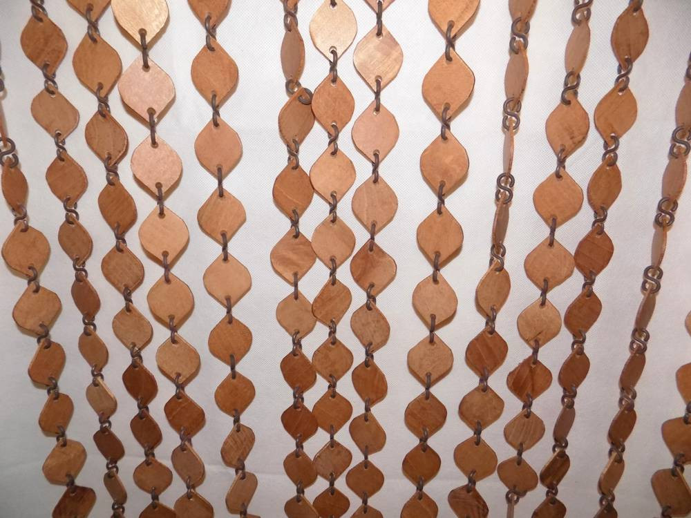 idées de rideaux en bois photo