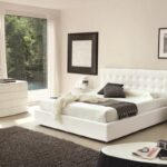 mobili bianchi per una camera da letto alla moda