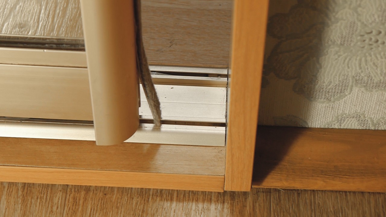 Fermeture lâche de l'armoire