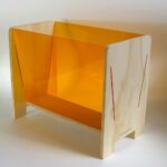 porte-revues transparent