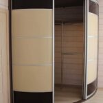armadio Radius beige-nero