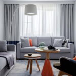 design de chambre gris
