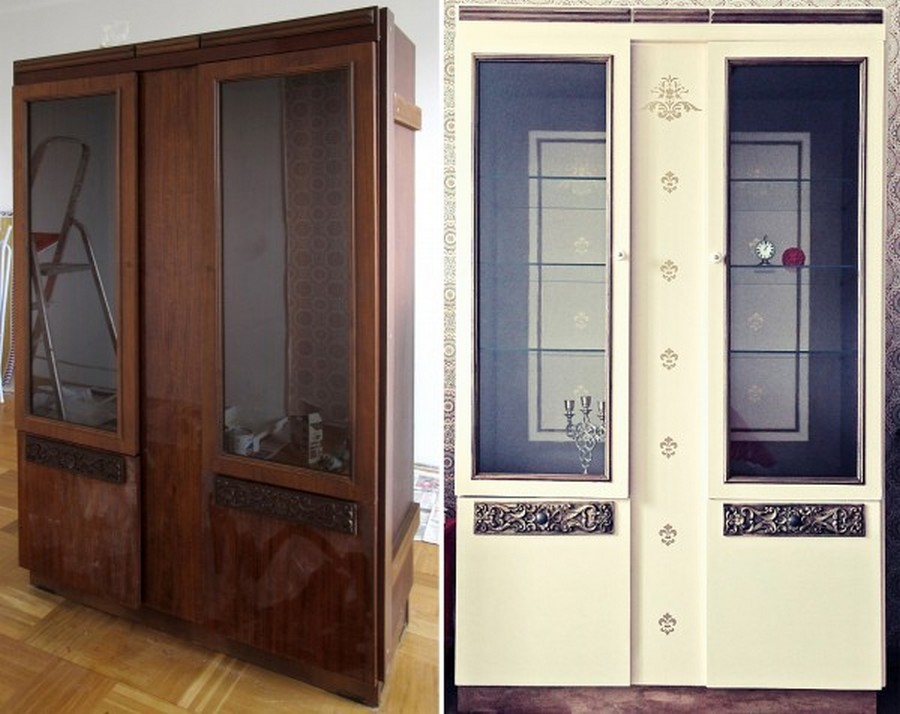 wie man eine möbelwand streicht