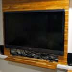 comment cacher les fils des types de décor TV