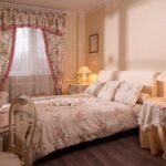 rideaux floraux classiques