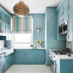 rideaux courts pour la décoration de la cuisine